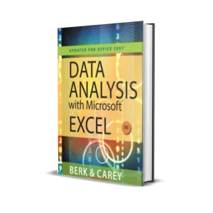 Data Analysis with Microsoft Excel: Updated for Office 2007 – Berk And Carey