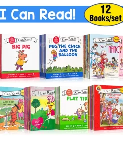 12books/set I Can Read Phonics Pink Alicious My Very First Picture English Book