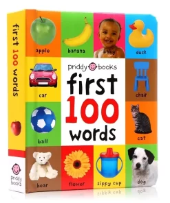 First 100 Words, Baby Children's books aged 1 2 3, English picture book