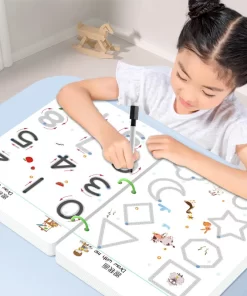 Reusable Magical Tracing Workbook Practice Copybook for Kids