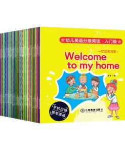 40 Books Children's English Picture Books English Graded Reading Enlightenment for Early Education