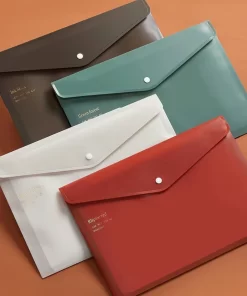 Student A4 Documents File Bag Folders School Student Supplies Office File Stationery Storage Document Bag Organizer For A4 New